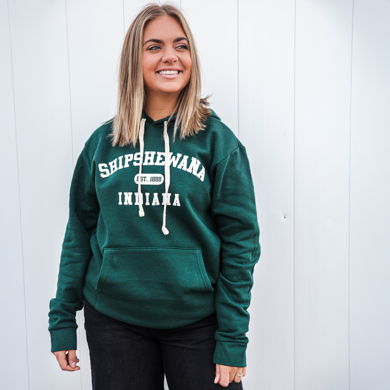 Est. 1888 Hoodie - Forest Green