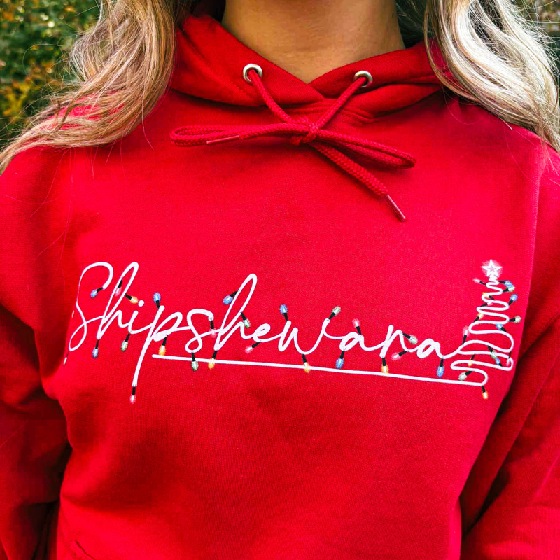 Lights Hoodie - Red