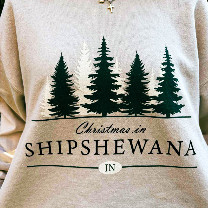 Tree Crewneck - Sand